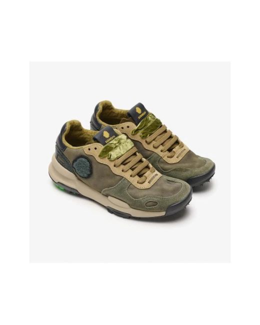 Satorisan Green Sneakers for men