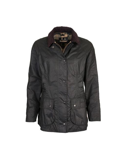 Barbour Classic Beadnell Wax Jacket in het Black
