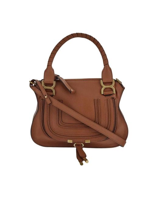 Handbags Chloé de color Brown