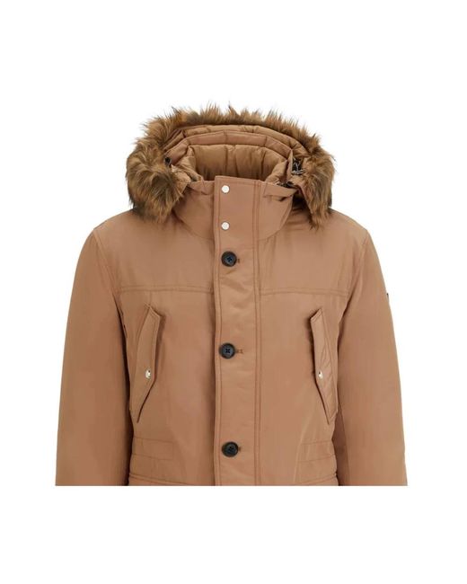 Winter Jackets HUGO de hombre de color Brown