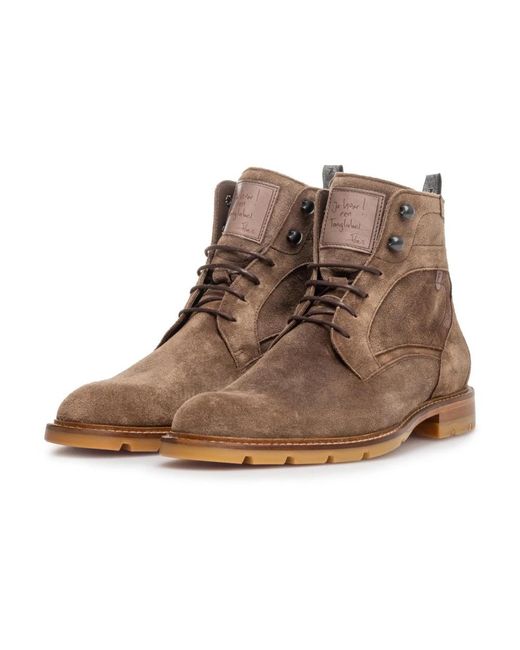 Floris Van Bommel Schnürstiefel in Brown für Herren