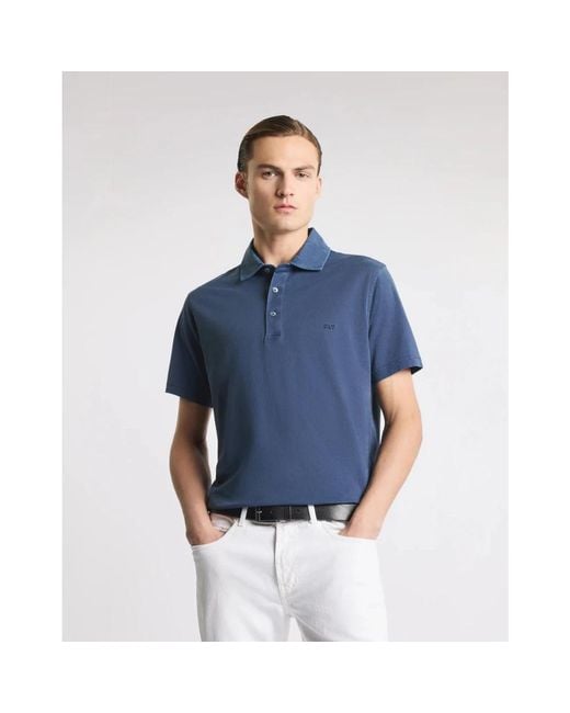 Fay Blue Polo Shirts for men