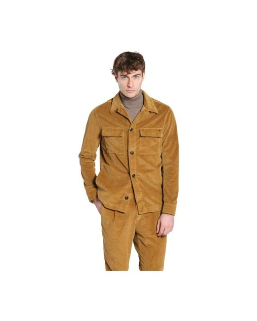 Mason's Brown Light Jackets for men