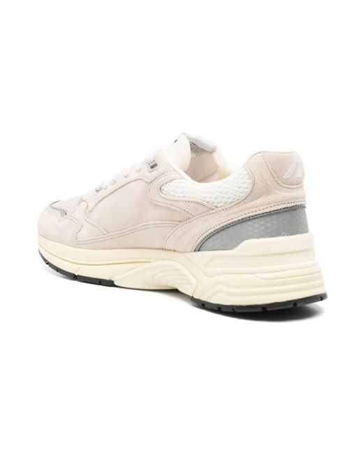 Autry White Hyperway Low' Sneakers for men