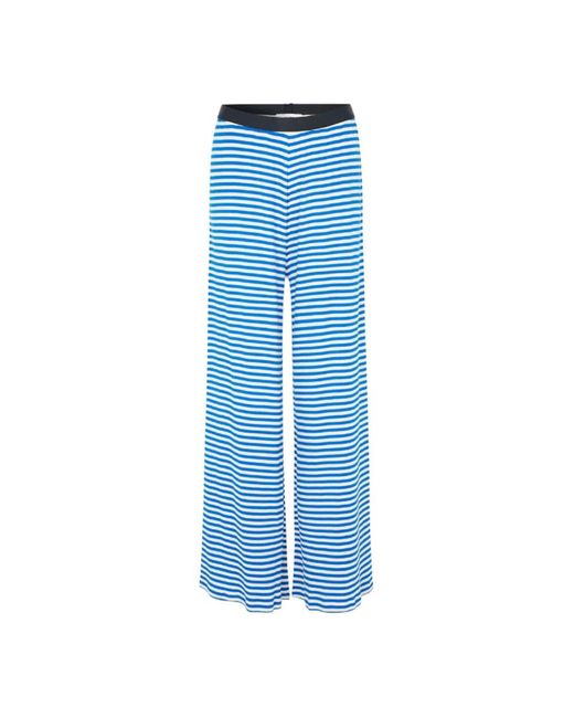Mads Nørgaard Blue Wide Trousers
