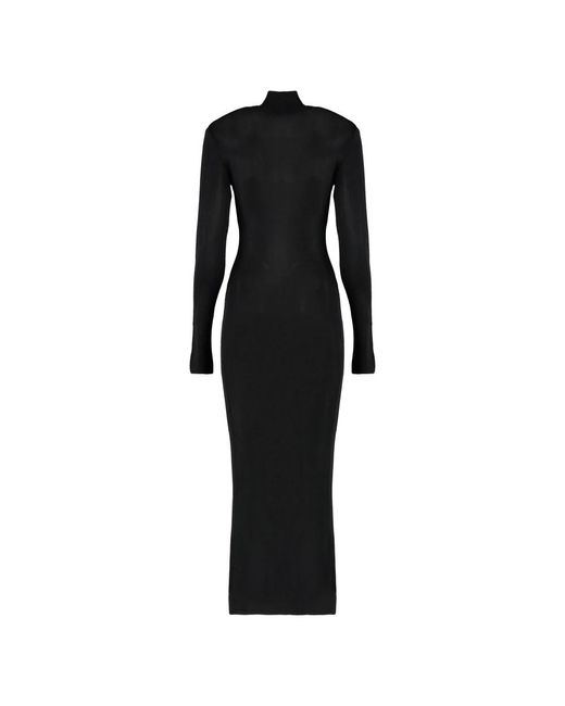 Self-Portrait Maxi Dresses in het Black