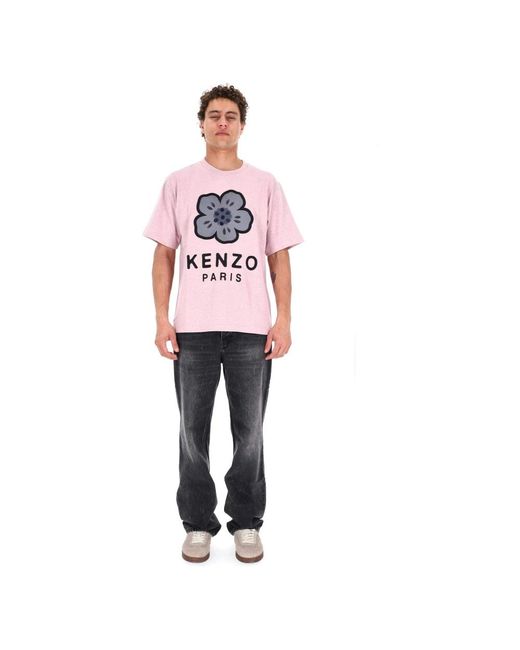 KENZO Pink T-Shirts for men