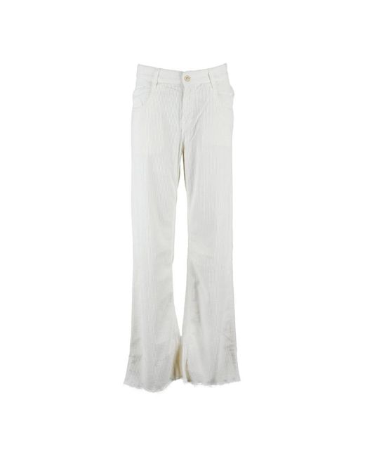 CYCLE Gray Wide Trousers
