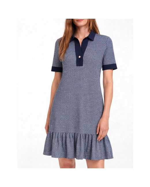Carolina Herrera Blue Short Dresses