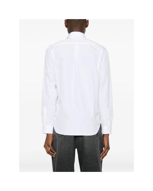 Maison Kitsuné White Formal Shirts for men