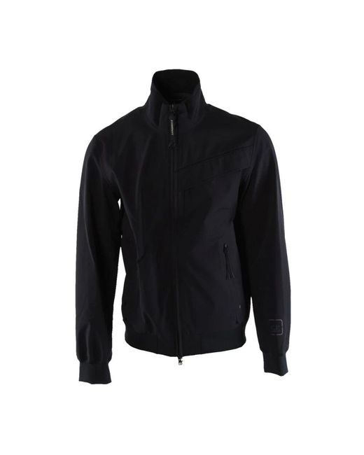 C P Company Blaue metroshell jacke für männer in Black für Herren
