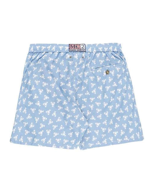 Mc2 Saint Barth Hellblaue Lob Icon Badehose in Blue für Herren
