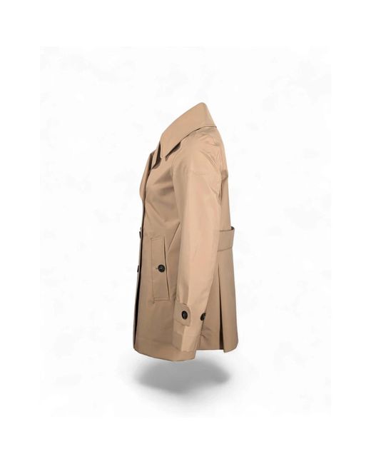 Save The Duck Natural Trench Coats