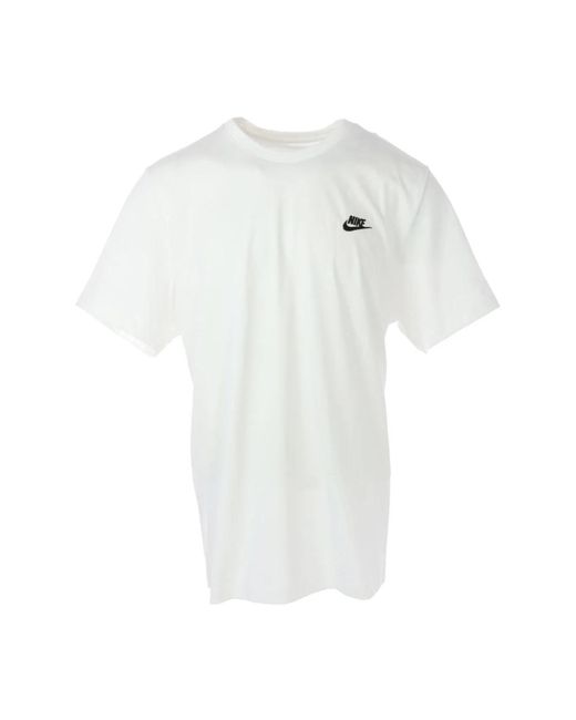 Nike T-Shirts in het White voor heren
