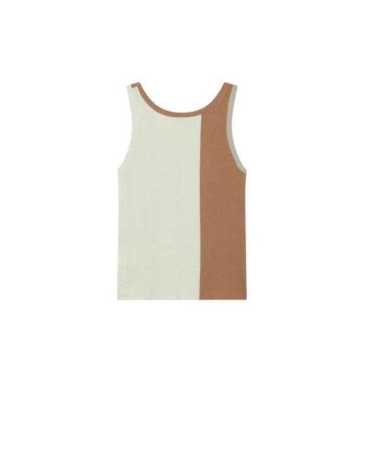 Paul Smith Brown Sleeveless Tops