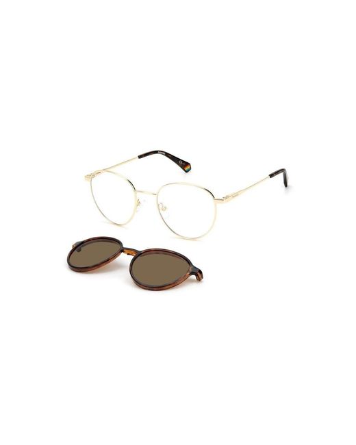 Polaroid White Glasses