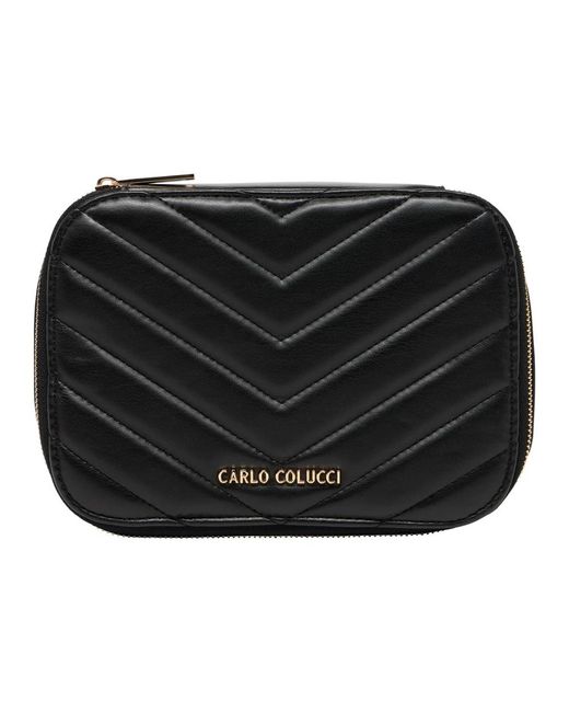 carlo colucci Black Toilet Bags