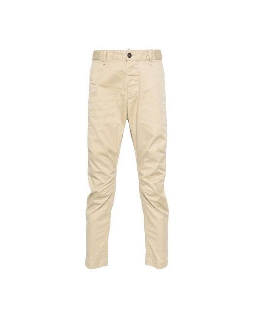 DSquared² Natural Chinos for men
