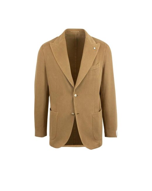 Lubiam Brown Formal Blazers for men