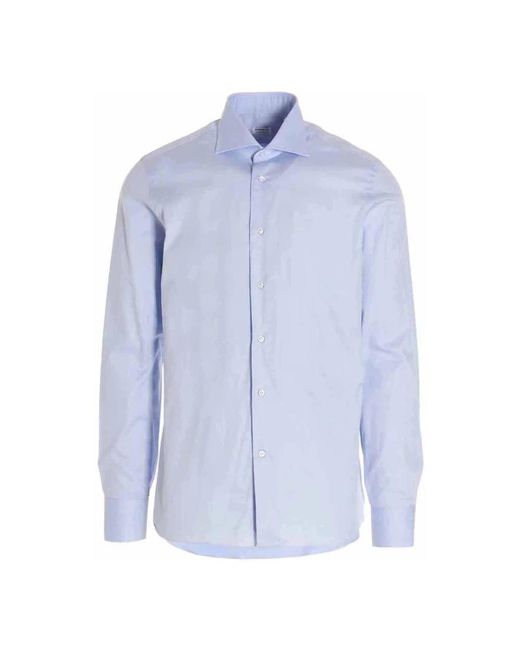 Borriello Blue Casual Shirts for men