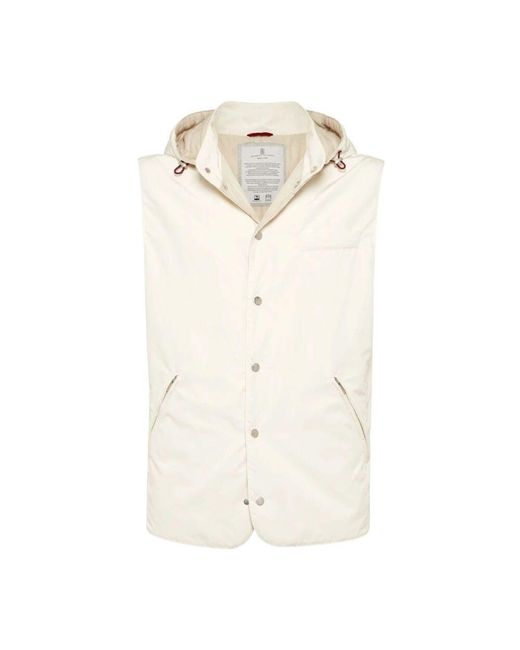 Brunello Cucinelli Natural Vests for men