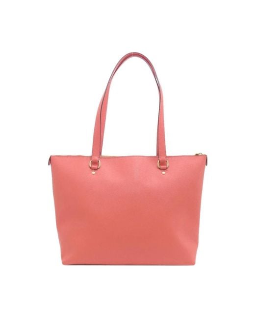 COACH Red Tote Bags