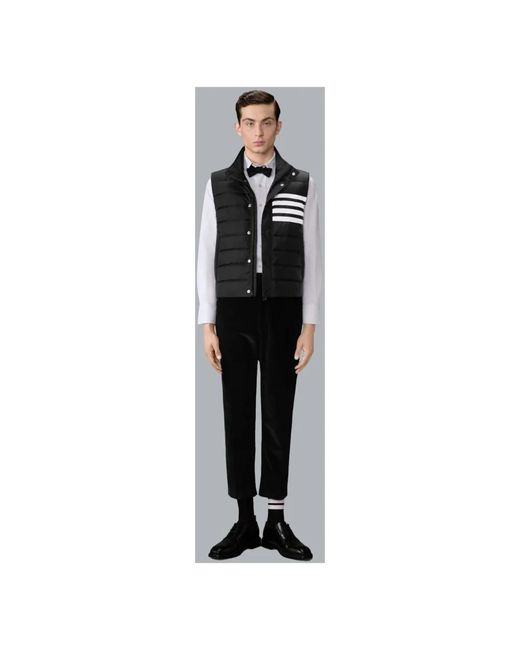Thom Browne Black Vests for men