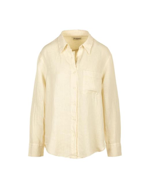Collezione easy shirt di Roy Rogers in Natural
