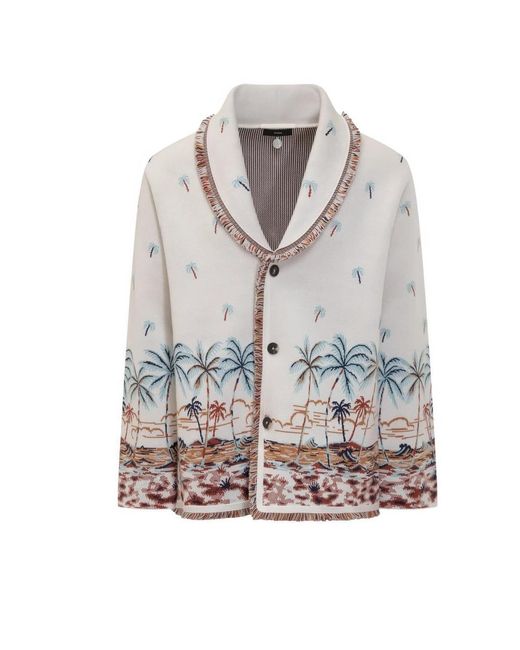 Alanui Gray Cardigans for men