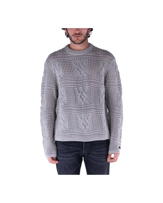 Daily Paper Blue Round-Neck Knitwear for men