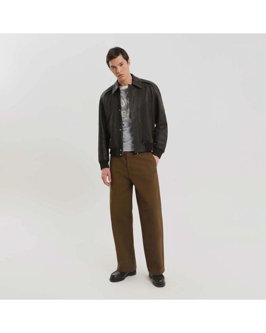 Leather Jackets 1989 STUDIO de hombre de color Black