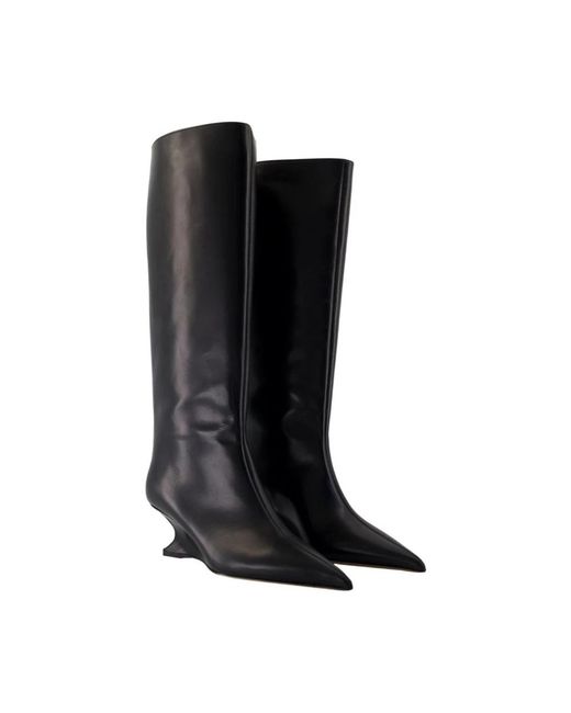 Paris Texas Black High Boots