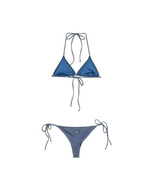 Mc2 Saint Barth Blue Bikinis