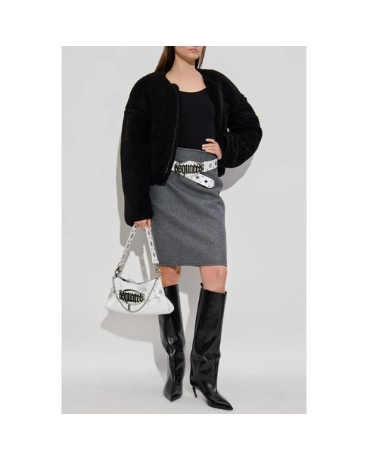 DSquared² Black Langarm-Oberteil