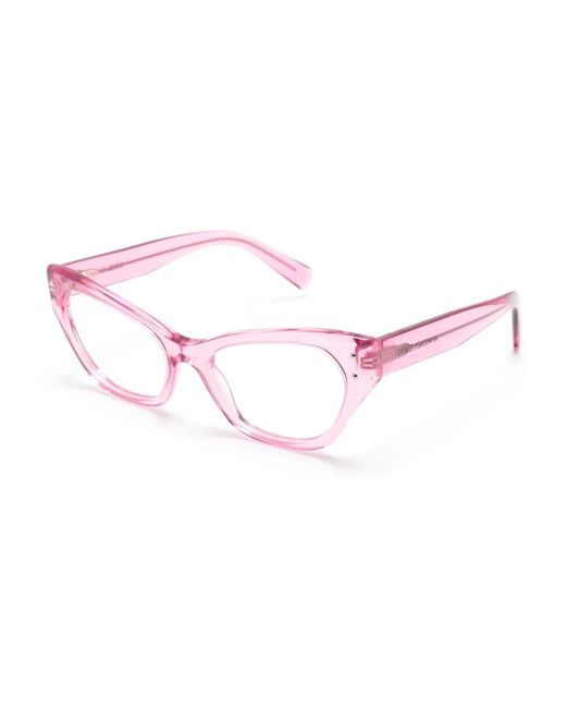 Dolce & Gabbana Pink Glasses
