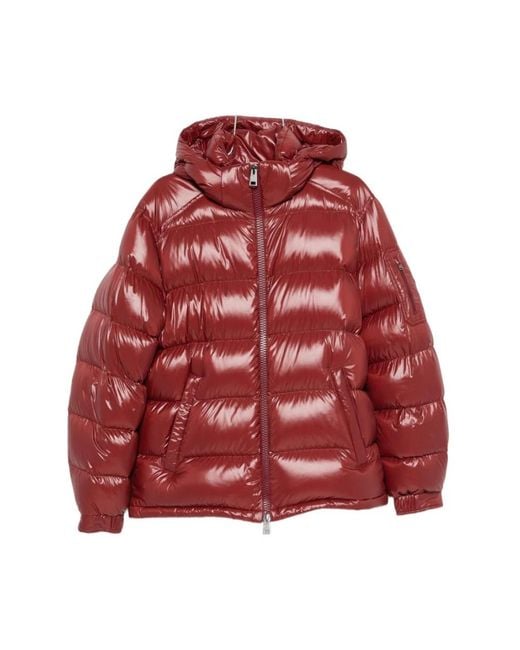 Winter Jackets Herno de hombre de color Red
