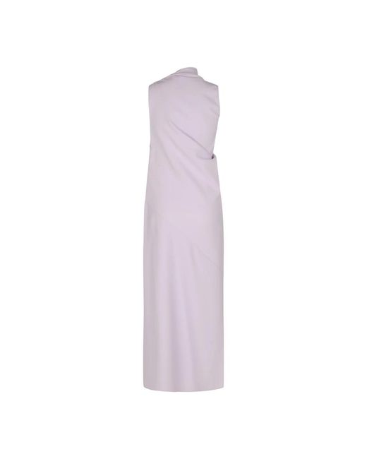 Courreges Purple Maxi Dresses