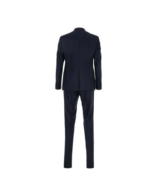 Tagliatore Kostuums ,Blauw ,Wol Double-Breasted Smoking Kostuum in het Blue voor heren