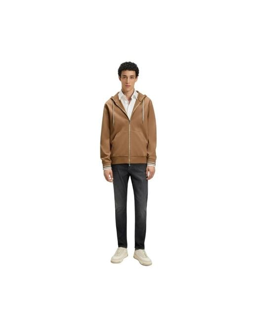 Zip-Throughs Boss de hombre de color Brown