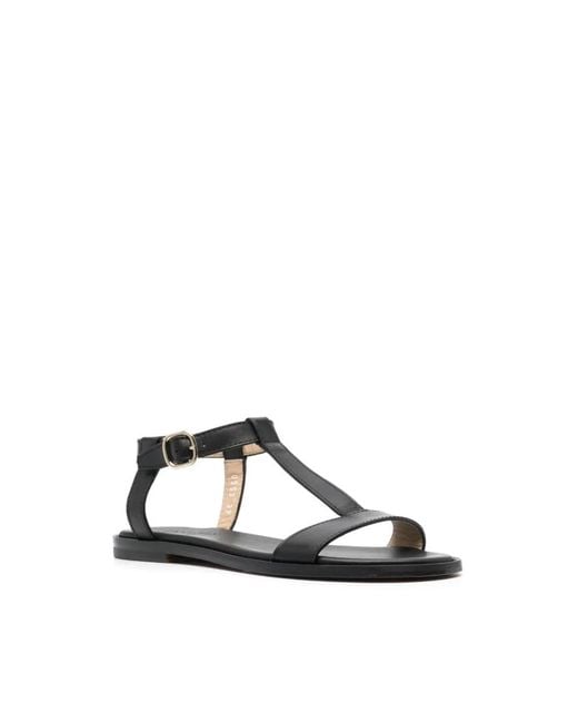 Doucal's Brown Flat Sandals