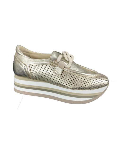 Shoes > flats > loafers Softwaves en coloris White