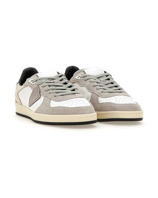 Philippe Model White Sneakers for men