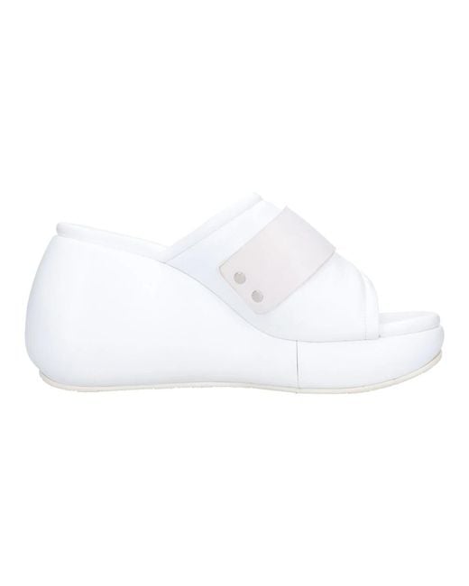 Casadei White Wedges