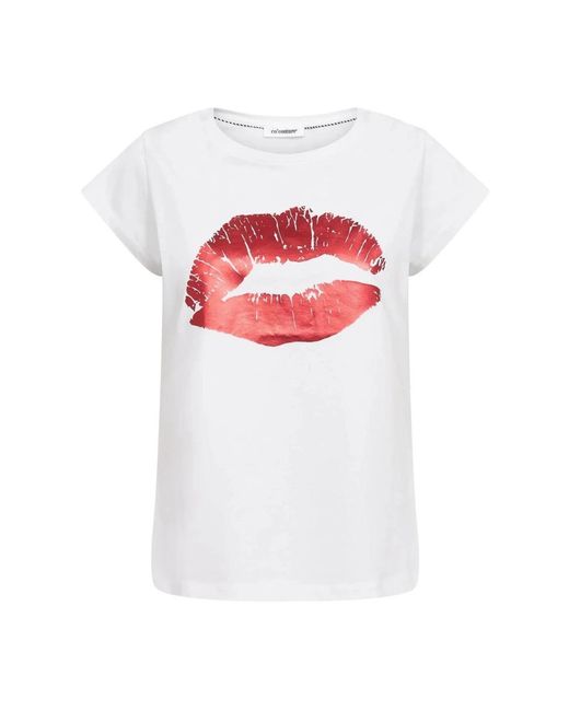co'couture Tops ,Wit ,T-Shirts in het White