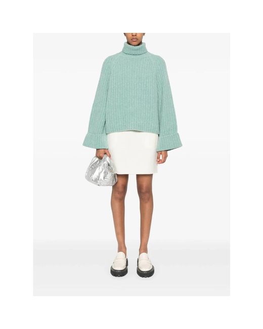 Max Mara Short Skirts in het White