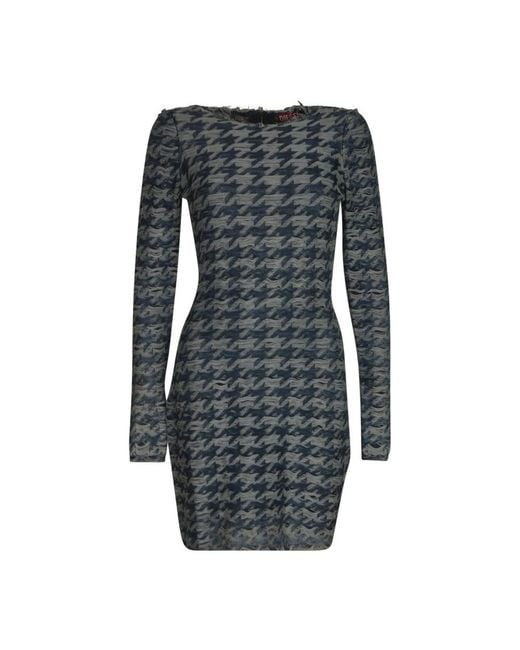 DIESEL Gray Short Dresses