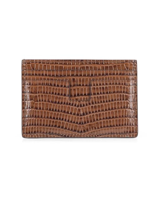 Wallets & Cardholders di Tom Ford in Brown da Uomo