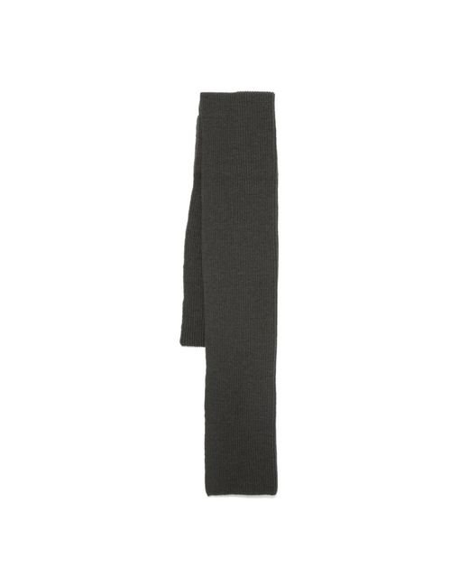 Dries Van Noten Black Winter Scarves for men