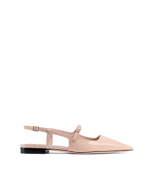 Jimmy Choo Pink Ballerina Shoes