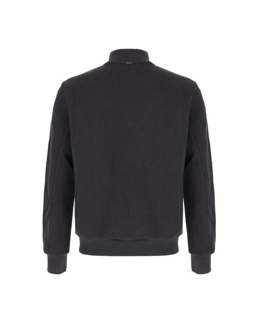 Herno Blue Bomber Jackets for men